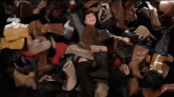 Lily Hoarders Shoes GIF