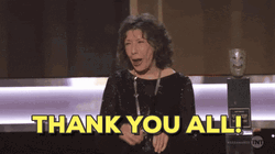 Lily Tomlin Clapping Thank You All GIF