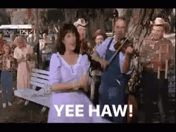 Lily Tomlin Yeehaw GIF