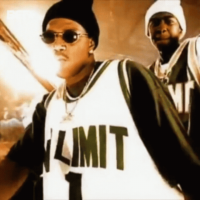 Limit Basketball Jersey Man Next To Sunglasses Man GIF