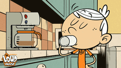 Lincoln Loud House Spit Take GIF