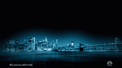 Lincoln Rhyme Bone Collector City Skyline Poster GIF