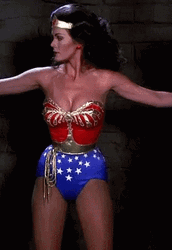 Linda Carter Wonder Woman Costume GIF