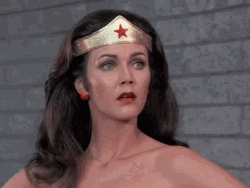 Linda Carter Wonder Woman Defeated GIF
