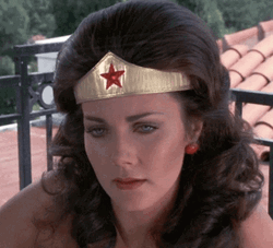 Linda Carter Wonder Woman Nope GIF