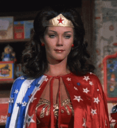 Linda Carter Wonder Woman Smile Meme GIF