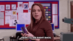 Lindsay Lohan Brb GIF