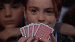 Lindsay Lohan Poker Game Movie Scene GIF