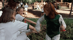 Lindsay Lohan Team High Five GIF