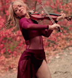 Lindsey Stirling Violin Elegant Performance GIF