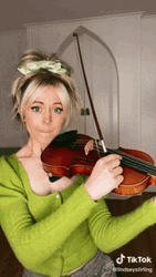 Lindsey Stirling Violin Room Performance GIF