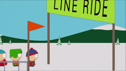 Line Ride Walking Entrance South Park