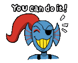 Line Sticker You Can Do It Sticker GIF