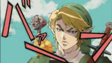 Link Fighting Attack The Legend Of Zelda Nintendo