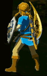 Link Legend Of Zelda Warrior Bow Archer Spin