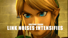 Link Noise Error The Legend Of Zelda Game