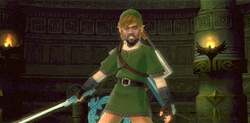 Link Reface Kanye West Swaying Sword GIF