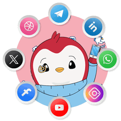 Linkedin Pudgy Penguins GIF