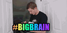 Linus Tech Tips With Big Brain GIF