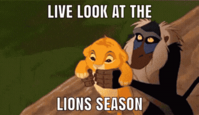 Lion and Baboon From The Lion King Standing Together