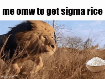 Lion and Bowl of Rice