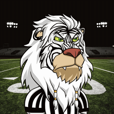 Lion In Referee Uniform On Football Field GIF