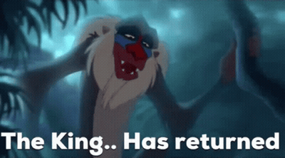 Lion King Baboon Returns GIF
