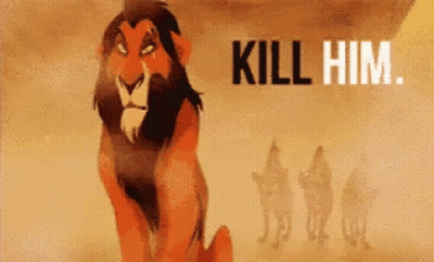 Lion King Lion Kneeling Says Kill Him GIF