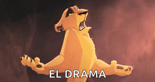 Lion King Lion Screaming El Drama GIF