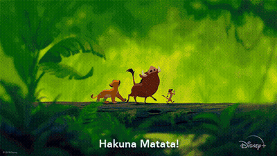Lion King Poster Hakuna Matata GIF