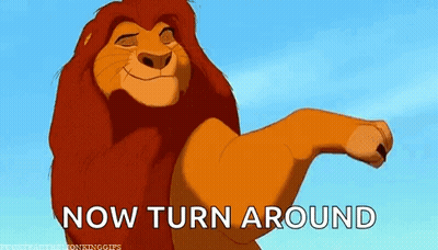 Lion King Smiling And Flexing Muscles GIF