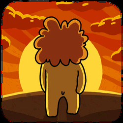 Lion Turn Back Wave See Ya GIF