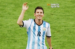 Lionel Messi From Argentina Rallying Crowd GIF