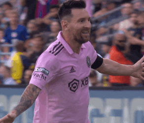 Lionel Messi Team Argentina Jump For Joy GIF