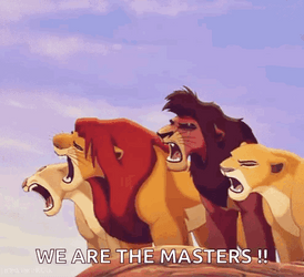 Lions King Family Roaring GIF