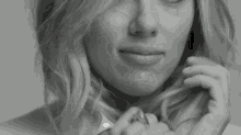 Lip Bite Tease Scarlett Johansson GIF