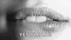 Lip Bite Yes Please GIF
