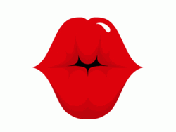 Lips Kiss Animation GIF