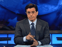 Lips Sealed Stephen Colbert GIF