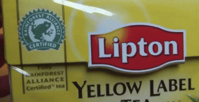 Lipton Yellow Label Tea With Rainforest Alliance Certification GIF
