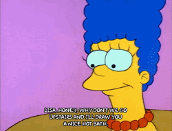 Lisa Honey I'll Draw You Nice Hot Bath Time GIF
