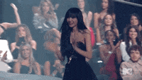 Lisa Of Blackpink Walking Happily And Surprised GIF