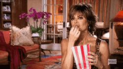 Lisa Rinna Popcorn Ready GIF