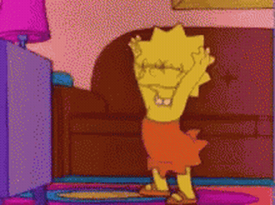 Lisa Simpson Dancing GIF