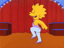 Lisa Simpson Funny Face Circus Comedy