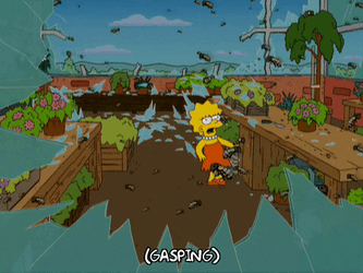 Lisa Simpson Not The Bees GIF
