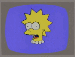 Lisa Simpson Weird British Teeth GIF