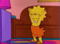 Lisa Simpson Yay Meme Dancing