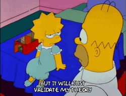 Lisa Simpsons With Her Valid Theory GIF