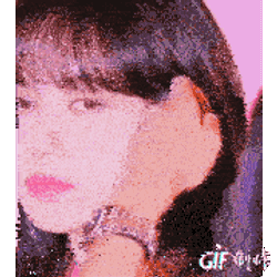 Lisa Smile Sticker GIF